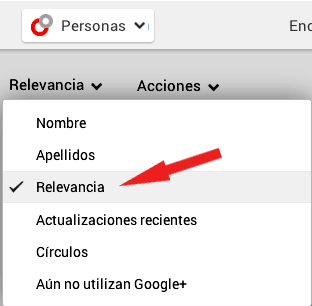 Encontrar personas-relevancia-googleplus-Orientadorweb, aumentar seguidores