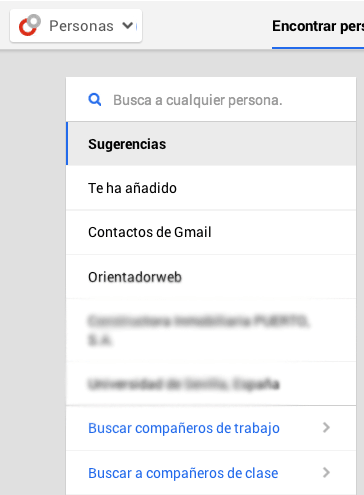 Personas-Perfil personal-Googleplus-orientadorweb, aumentar seguidores