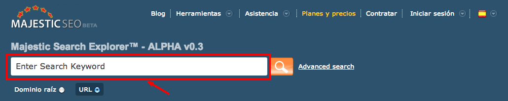 Majestic SEO orientadorweb